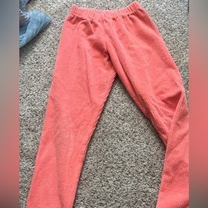 Hannah Anderson Ribbed Velour Leggings